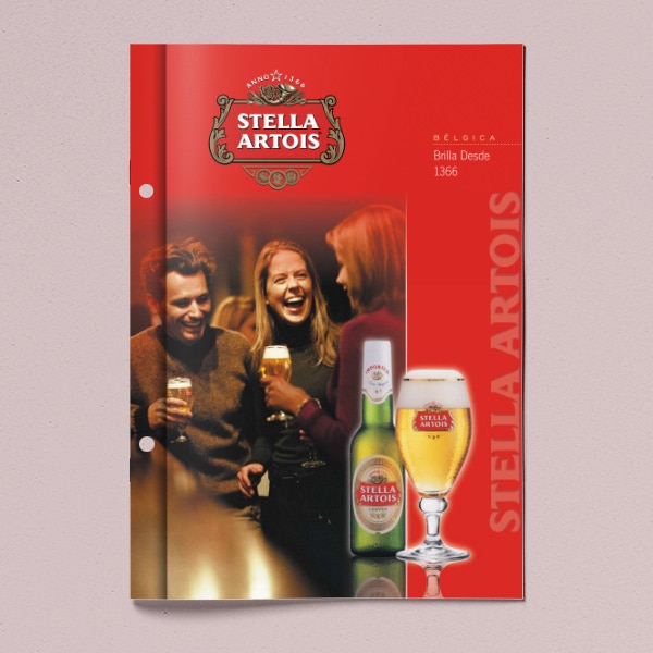 Folleto Stella Artois Beer – Interbrew