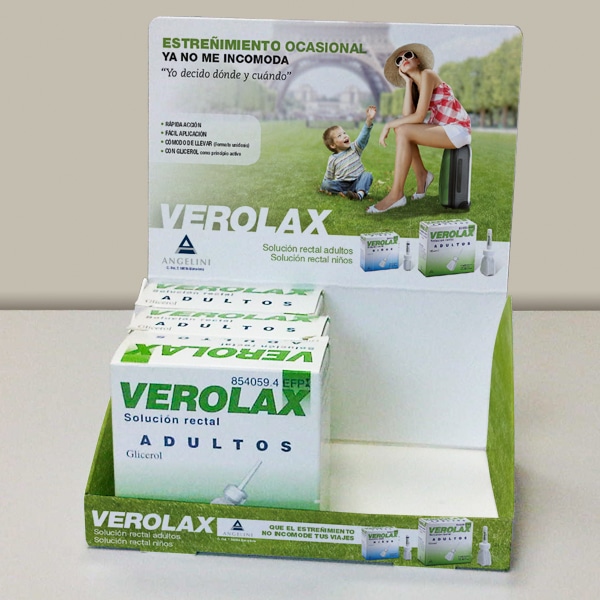 Expositor Verolax – Angelini Farmacéutica