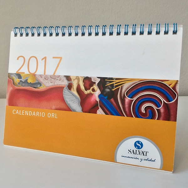 Calendario sobremesa 2017 – Salvat