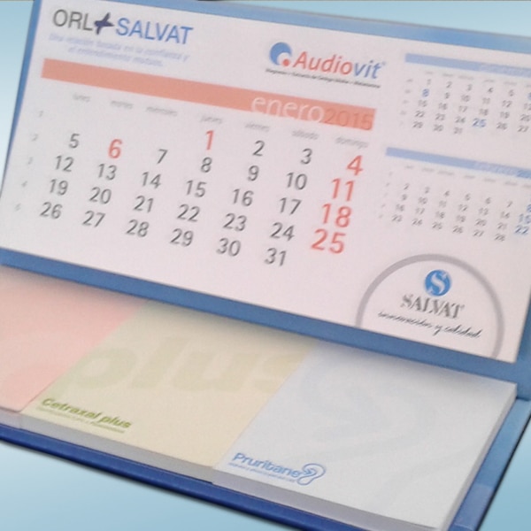 Calendario sobremesa post-it 2015 – Laboratorios Salvat