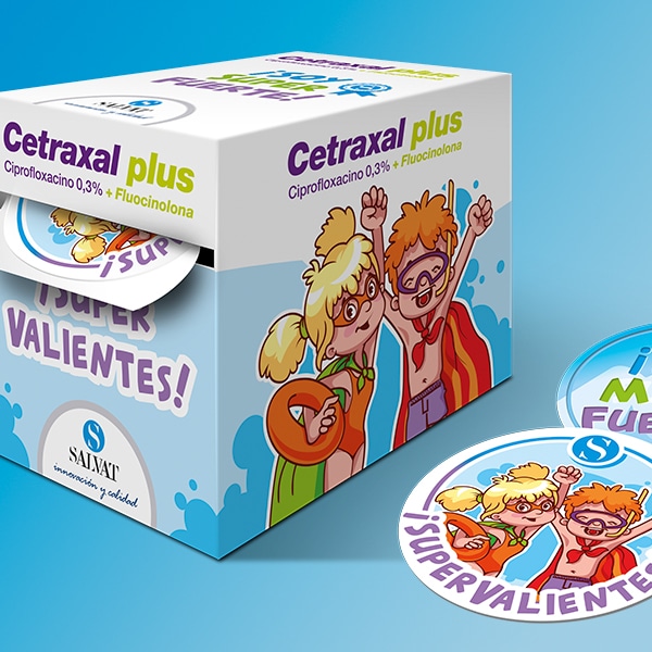 Packaging Cetraxal Plus Supervalientes – Laboratorios Salvat